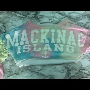 POPULAR Mackinac Island Michigan Longsleeve Top